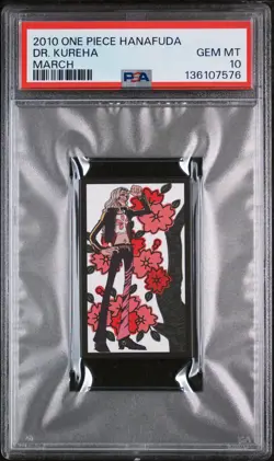 2010 ONE PIECE HANAFUDA MARCH DR. KUREHA PSA 10 - Image 1