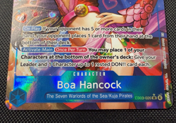 Boa Hancock Alternate Art EB03-026 Extra Booster One Piece Heroines Edition NM - Image 2
