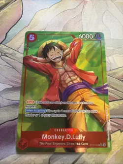 Monkey.D.Luffy ST21-014 Character Alt Art ONE PIECE ST EX Gear 5 ST21 ENGLISH - Image 1