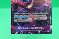 One Piece TCG English OP10-071 Donquixote Doflamingo Alt Art SR - Mint Condition - Image 4