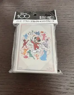 Bushiroad Weiss Schwarz Disney 100 Mickey Mouse Card Sleeve 75 Pc Brand New - Image 1
