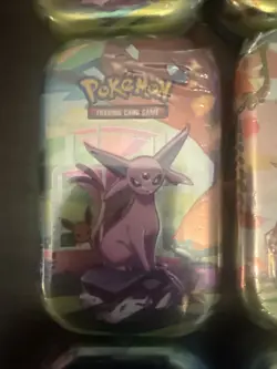 Pokemon Cards TCG Scarlet & Violet Prismatic Evolutions Mini Tin Lot 16 Total - Image 5