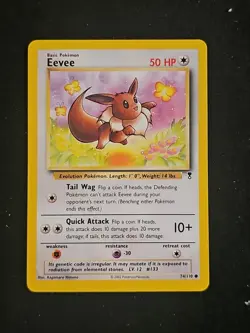 Pokemon TCG Eevee Legendary Collection Set 2002 Common Card 74/110 - Image 1
