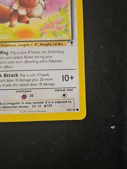 Pokemon TCG Eevee Legendary Collection Set 2002 Common Card 74/110 - Image 4
