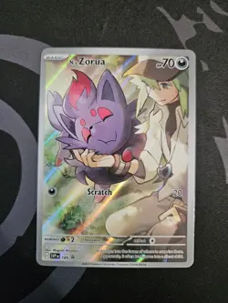 N's Zorua 189 Sv: Scarlet & Violet Promo Cards Holo NM - Image 1