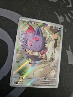 N's Zorua 189 Sv: Scarlet & Violet Promo Cards Holo NM - Image 2