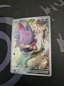N's Zorua 189 Sv: Scarlet & Violet Promo Cards Holo NM - Image 3