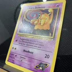 Pokemon TCG Gym Heroes Sabrina's Drowzee Card 092/132 Regular Atsuko Nishida - Image 2