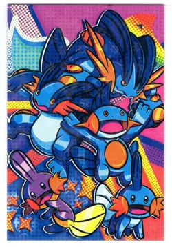 Pokemon * MUDKIP * Cracked Ice HEART Holo Team Rocket Card Database Set - Image 1
