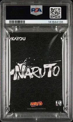 2025 KAYOU NARUTO SMRITI COLLECTIBLE CARD #004L5 KAKASHI HATAKE PSA 10 - Image 2