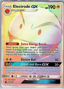 Electrode GX (Secret) 172/168 SM - Celestial Storm - Pokemon Card - NM - Image 1