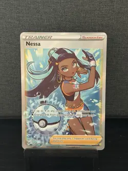 Nessa TG27/TG30 Lost Origin Trainer Gallery English Pokemon Card- NM - Image 1
