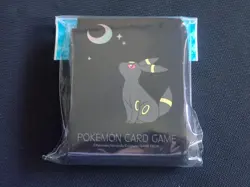 MOONLIGHT UMBREON POKEMON CENTER JAPANESE CARD GAME SLEEVES 64 - NEW SEALED - Image 2