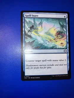MtG Spell Snare U 0071 Lorwyn Eclipsed Regular Uncommon - Image 1