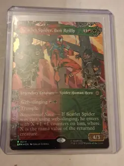 Scarlet Spider, Ben Reilly (Borderless) Marvel's Spider-Man Foil - Image 1