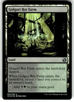 Golgari Rot Farm Iconic Masters Regular FOIL MTG - Image 1