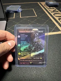 Summon: Primal Odin (Borderless) Final Fantasy Foil - Image 1