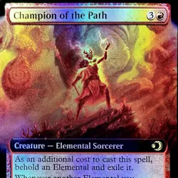 Champion of the Path (Extended Art) - FOIL - MTG - ECL - 0362 - RARE ~ NM - Image 1