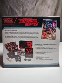 Pokemon TCG Scarlet & Violet Destined Rivals Elite Trainer Box ETB Sealed - Image 4