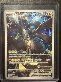 N's Zekrom 31 Promo Ascended Hero's ETB Pokemon Center Stamp - Image 1