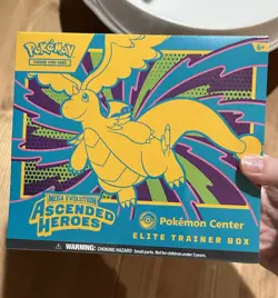Ascended Heroes Pokemon Center Elite Trainer Box (ETB) IN-HAND SHIPS SAME DAY - Image 1