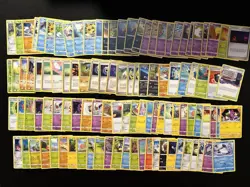 Pokemon TCG Lot 100+ C/UC Coin Token Shadow Rider Calyrex Chilling Reign ETB Box - Image 2