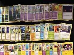 Pokemon TCG Lot 100+ C/UC Coin Token Shadow Rider Calyrex Chilling Reign ETB Box - Image 4