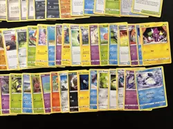 Pokemon TCG Lot 100+ C/UC Coin Token Shadow Rider Calyrex Chilling Reign ETB Box - Image 5
