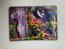 Pokemon M Gengar EX 121/119 Secret Rare Full Art Mega XY Phantom Forces Holo - Image 1
