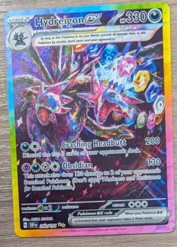 Pokemon Hydreigon ex 240/191 SV08 Surging Sparks Holo Special Illustration Rare - Image 1