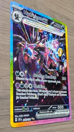 Pokemon Hydreigon ex 240/191 SV08 Surging Sparks Holo Special Illustration Rare - Image 5