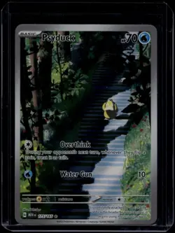 Pokemon TCG Psyduck 175/165 Scarlet & Violet 151 Illustration Rare NM - Image 1