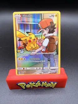 Pokemon TCG Sun & Moon Cosmic Eclipse Pikachu Full Art 241/236 NM/M-c - Image 1