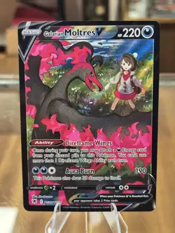 Pokemon TCG Galarian Moltres V TG20/TG30 Astral Radiance Holo Free Shipping! - Image 1