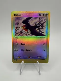 Taillow 72/109 EX Ruby & Sapphire Reverse Holo Common Pokemon TCG LP - Image 1