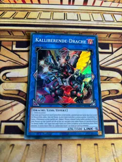 Yugioh Kalliberende-Drache RA02-DE043 Super Rare - Image 1