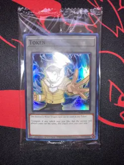Bastion & Water Dragon Token TKN5-EN038 Yugioh Burst Protocol Foil Promo Sealed - Image 2