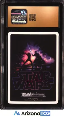 Weiss Schwarz Bet The Darksaber SE47-18FOP Star Wars Vol.2 BLACK LABEL CGC 10 - Image 2