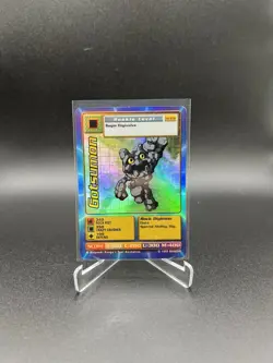 Digimon Gotsumon ST-23S Holo Foil Bandai Digimon Card 1999 Vintage Rare - Image 1