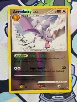 Aerodactyl 15/100 D/P Majestic Dawn Reverse Holo - Pokemon Tcg Card 2008 - Image 1