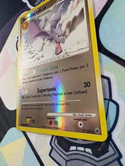 Aerodactyl 15/100 D/P Majestic Dawn Reverse Holo - Pokemon Tcg Card 2008 - Image 3