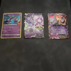 Mewtwo Pokemon 3 Card Lot - Image 1