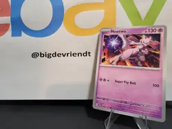 Mewtwo 059/142 Stellar Crown Pokemon Card NM - Image 2