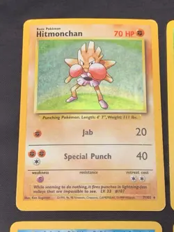 Vintage Holo Rare Pokemon Card Lot WOTC 1999 - Jungle, Base Set, Fossil - MP/HP - Image 2