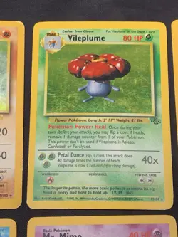 Vintage Holo Rare Pokemon Card Lot WOTC 1999 - Jungle, Base Set, Fossil - MP/HP - Image 3