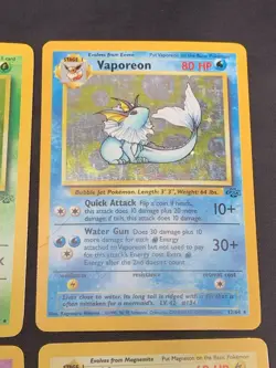 Vintage Holo Rare Pokemon Card Lot WOTC 1999 - Jungle, Base Set, Fossil - MP/HP - Image 4