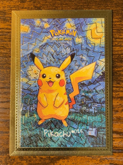 Pikachu 25 Gold Holo Safari 2.0 Box Hit Non-TCG Textured Pokemon Card - Image 1