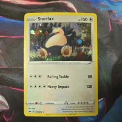 Snorlax 140/202 - Sword & Shield Promo - Cosmos Holo Pokemon Card - (LP) - Image 1