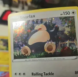 Snorlax 140/202 - Sword & Shield Promo - Cosmos Holo Pokemon Card - (LP) - Image 2
