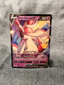 Pokemon Dark Sylveon V SWSH134 Sword & Shield Promo Holo Card HP 180 - Image 1